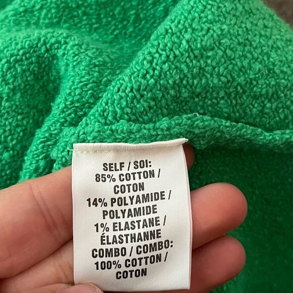 Tanya Taylor Avika Knit V-Neck Kelly Green Sweater - Picture 8 of 9